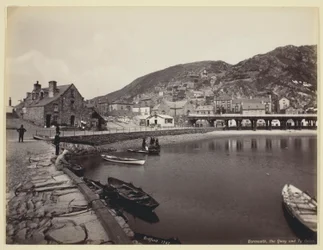Barmouth, le Quai et Ty Gwyn