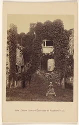 Château de Carew - Entrée de la salle de banquet.