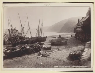 Clovelly, le cottage et la plage de Crazed Kate
