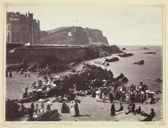 Ilfracombe, Wildersmouth depuis la Parade, 1860-94