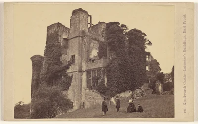 Château de Kenilworth - bâtiments de Leicester, façade est