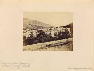 Nablûs - Vue générale de la ville