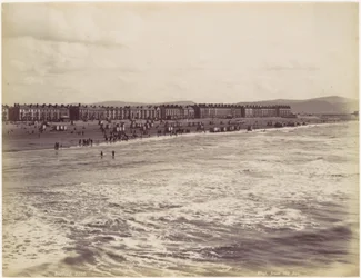Rhyl, vu de la mer