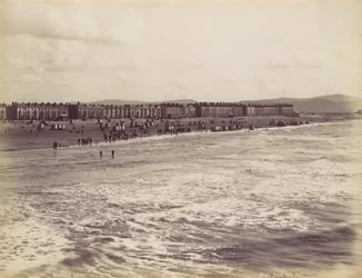 Rhyl, depuis la mer