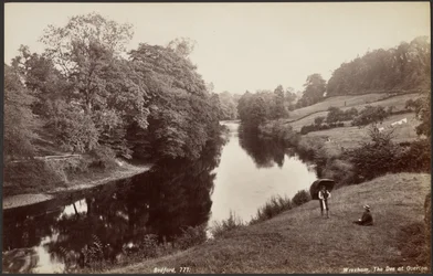 Wrexham, la Dee à Overton