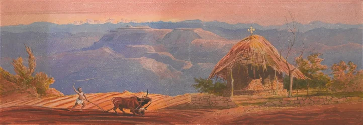 Première vue de Magdala