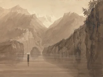 Un lac en Norvège