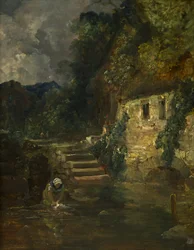Un moulin près de Tintern, c. 1824-26