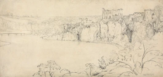Château de Chepstow sur la Wye