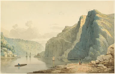 Les rochers de Saint Vincent et les gorges de l