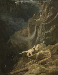 Le précipice, vers 1827