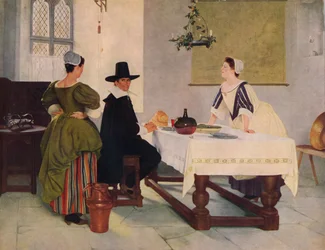 Entre deux feux, vers 1892, 1938