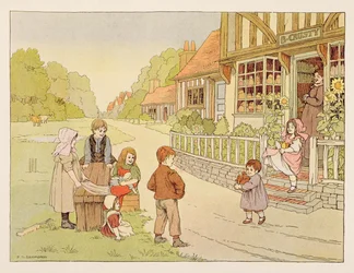 La boutique du boulanger, tirée de "The Book of Shops" (Le livre des boutiques)