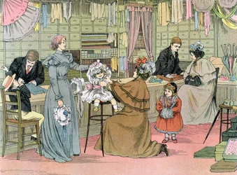 Le mercenaire, tiré du "Livre des magasins".