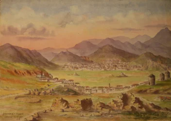Vue de Smandria et Kondia sur l