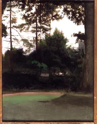 Un Coin du Jardin, c.1890
