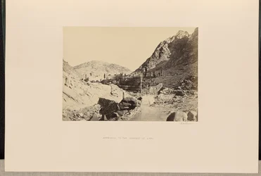 Approche du couvent du Sinaï