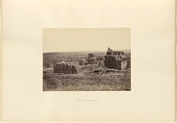 Vue lointaine de Damas