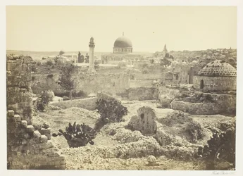 Jérusalem depuis les remparts