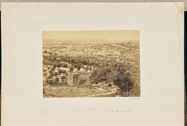 Jérusalem, depuis le mont des Oliviers