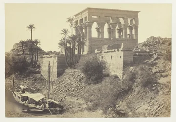 Lit des Pharaons, île de Philæ