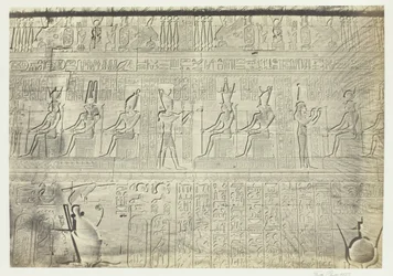 Sculptures du Mur Extérieur, Dendera