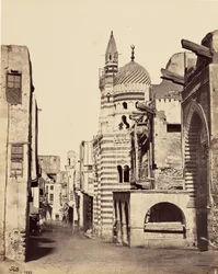 Vue de la rue au Caire