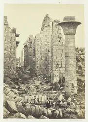 La Cour de Shishak, 1857