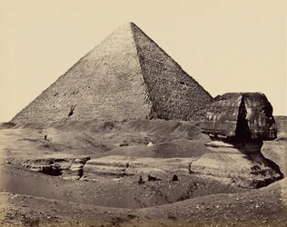 La Grande Pyramide et le Sphinx