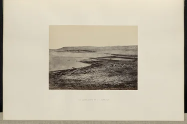 La rive nord de la mer Morte