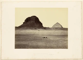 Les pyramides de Dahchour, vues de l