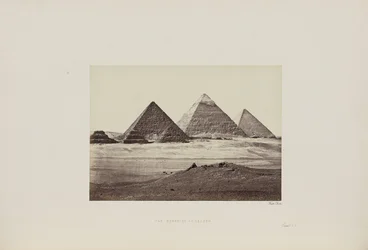 Les pyramides de Gizeh