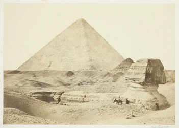 Le Sphinx et la Grande Pyramide