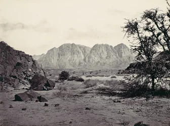 La Vallée Écrite, Sinaï