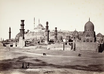 Tombes dans le cimetière sud, Le Caire