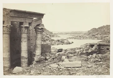 Vue de Philae, vers le nord
