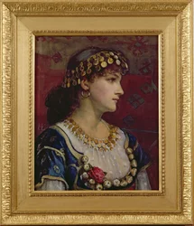 Princesse aux yeux rêveurs