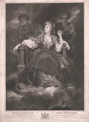 Mme Siddons dans le rôle de la muse tragique