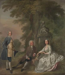 Jonathan Tyers, avec sa fille Elizabeth, et son mari John Wood