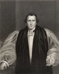 Le révérend Daniel Wilson, gravé par J. Cochran, tiré de la « Galerie nationale de portraits, volume V », publiée vers 1835