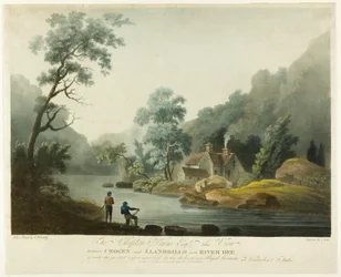 Entre Crogen et Llandrillo sur la rivière Dee