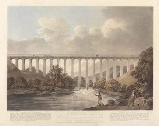 Aqueduc de Pontysyllte, nord du Pays de Galles