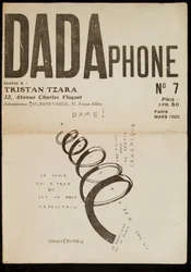 Couverture du "Dadaphone" n° 7