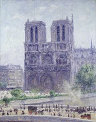 Notre Dame dans le soleil du matin