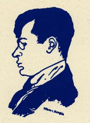 Portrait de Tristan Tzara (Samuel Rosenstock