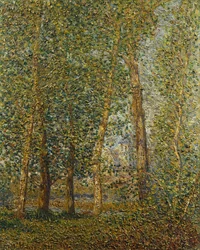 The Church of Montigny - September Sun ; L