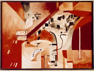 Vue de New-York tête en bas (Aquarelle)
