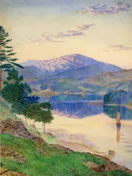 Scène de lac