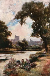 Château de Windsor depuis près de l