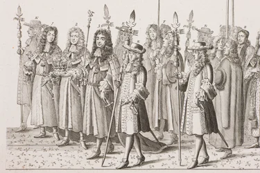 Procession du couronnement de Jacques II